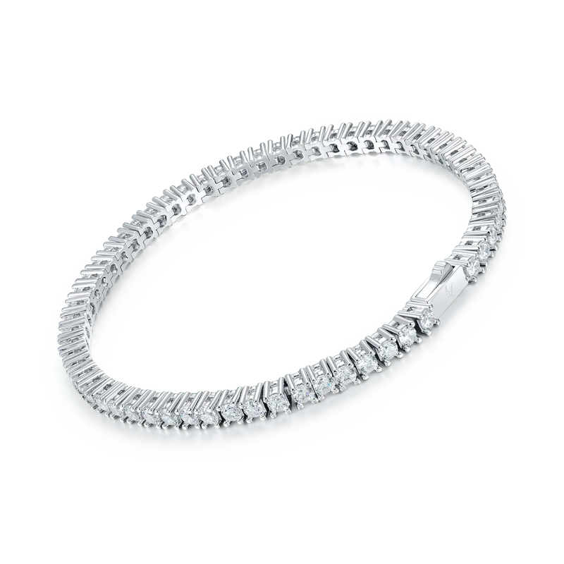 3mm Iced Tennis Bracelet for Men & Women - Moissanite Diamond - APORRO