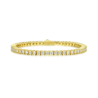 Octagon Mix & Iced Tennis Bracelet Set