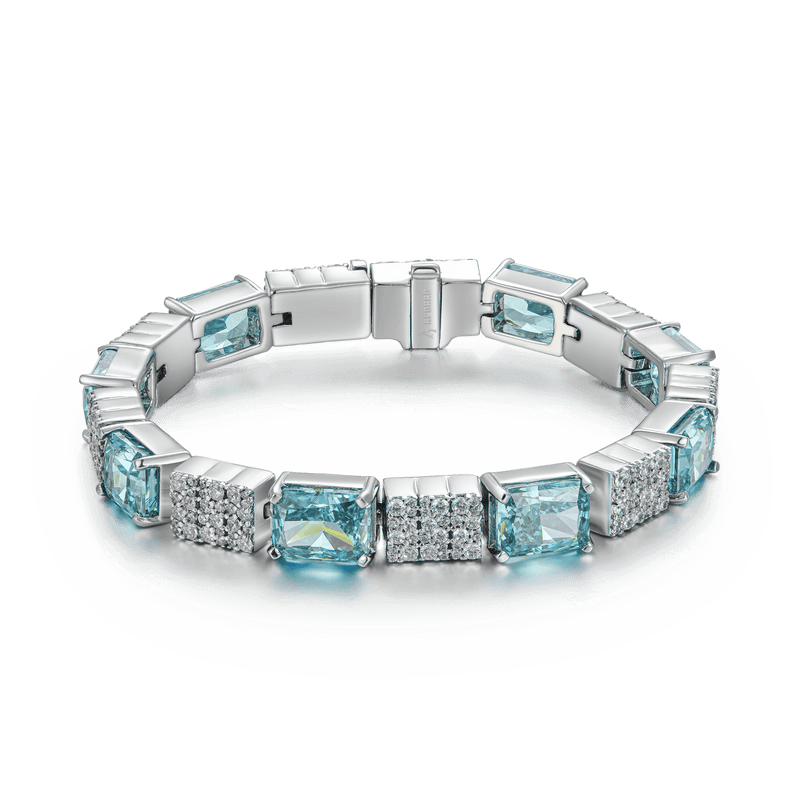 Crushed Ice Circulation Tennis Bracelet - 6mm - APORRO