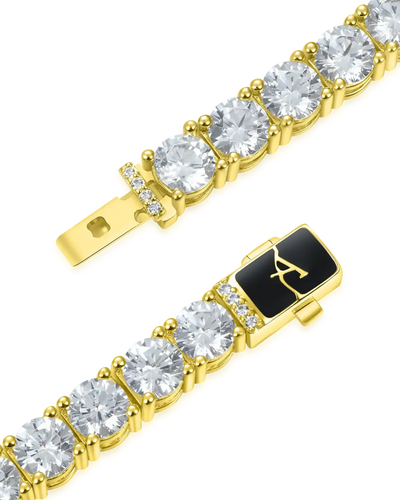 Moissanite Iced Tennis Bracelet - 5mm