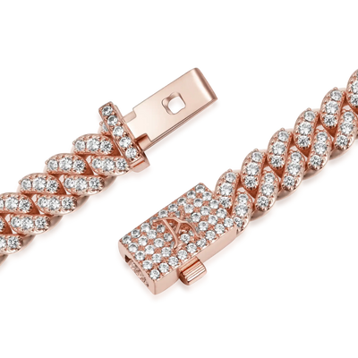 Round Cut Cuban Link Bracelet - 6mm