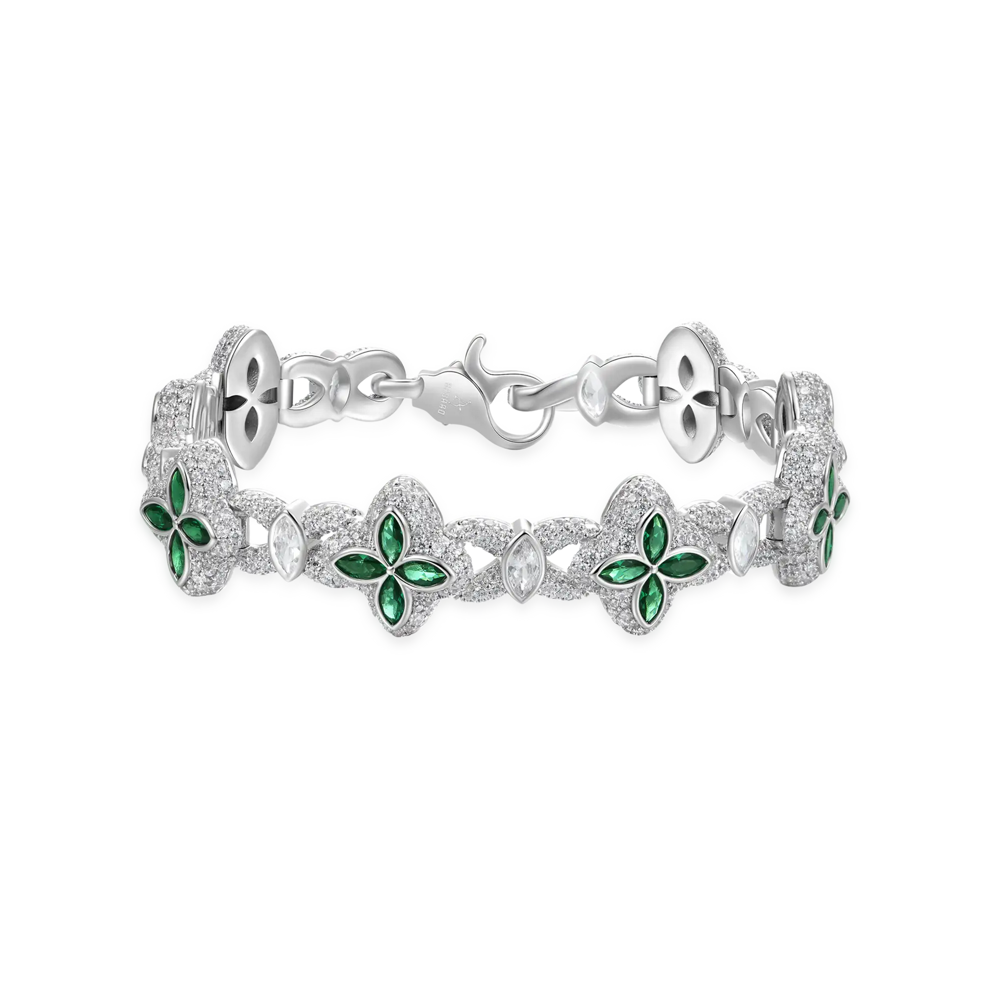 Iced Luminous Clover Bracelet – APORRO