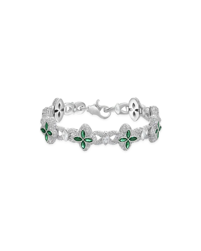 Iced Luminous Clover Bracelet