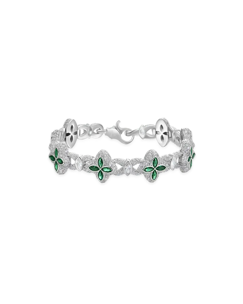 Iced Luminous Clover Bracelet – APORRO