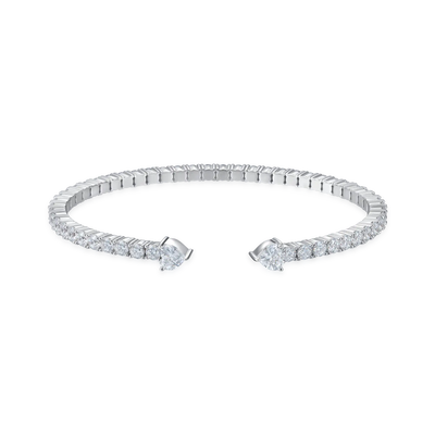 Multiple Spring Tennis Bangle Bracelet