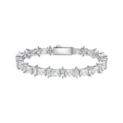 Moissanite Refined Luster Tennis Bracelet - 6mm