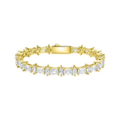 Moissanite Refined Luster Tennis Bracelet - 6mm
