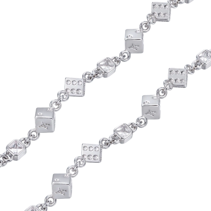 Women's Icon Dice Bracelet - 8mm