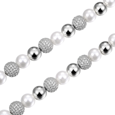 Trove Orbit Pearl Bracelet - 8mm