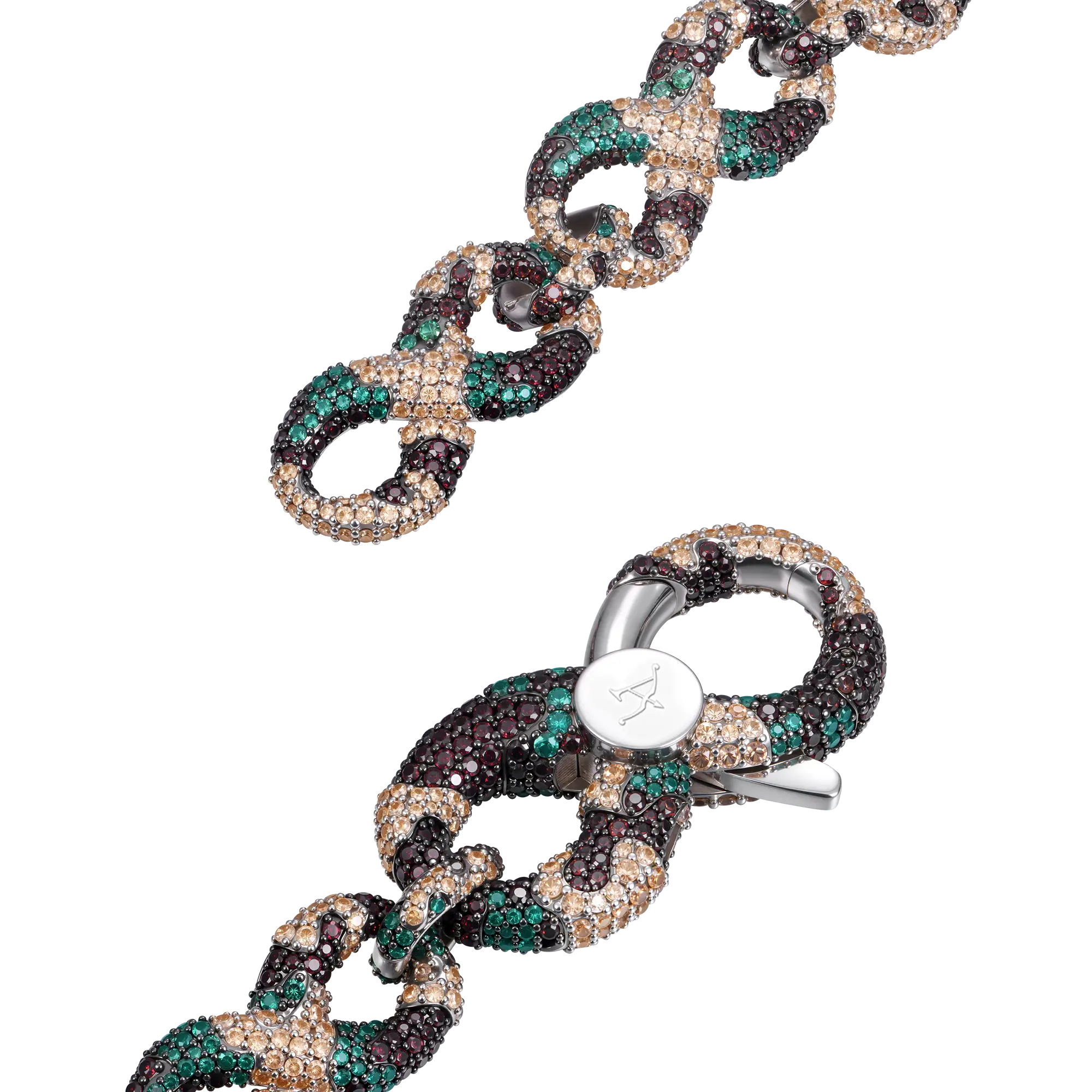 Infinity OG Camo Iced Link Bracelet