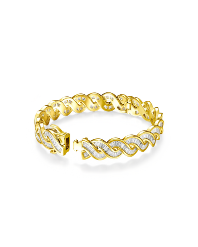 Moissanite APORRO DNA Bracelet - 12mm