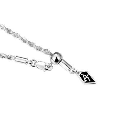 Saint Mary Radiant Pendant & Rope Chain Layer Set