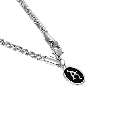 22" White Gold Franco Chain - 2.5mm