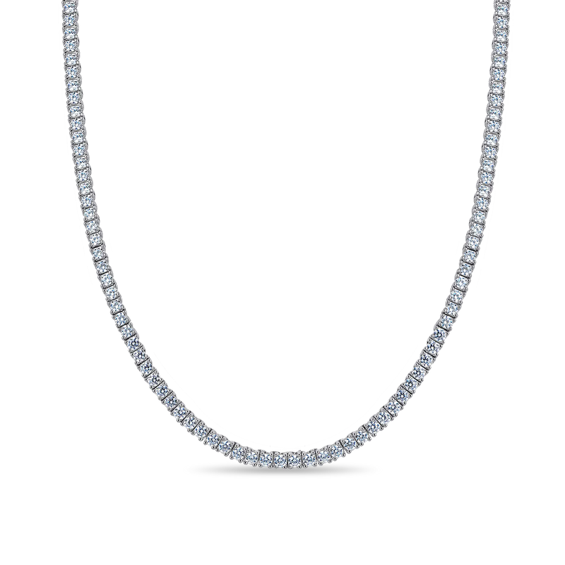 3mm Iced Tennis Chain for Men & Women - Moissanite Choker - APORRO