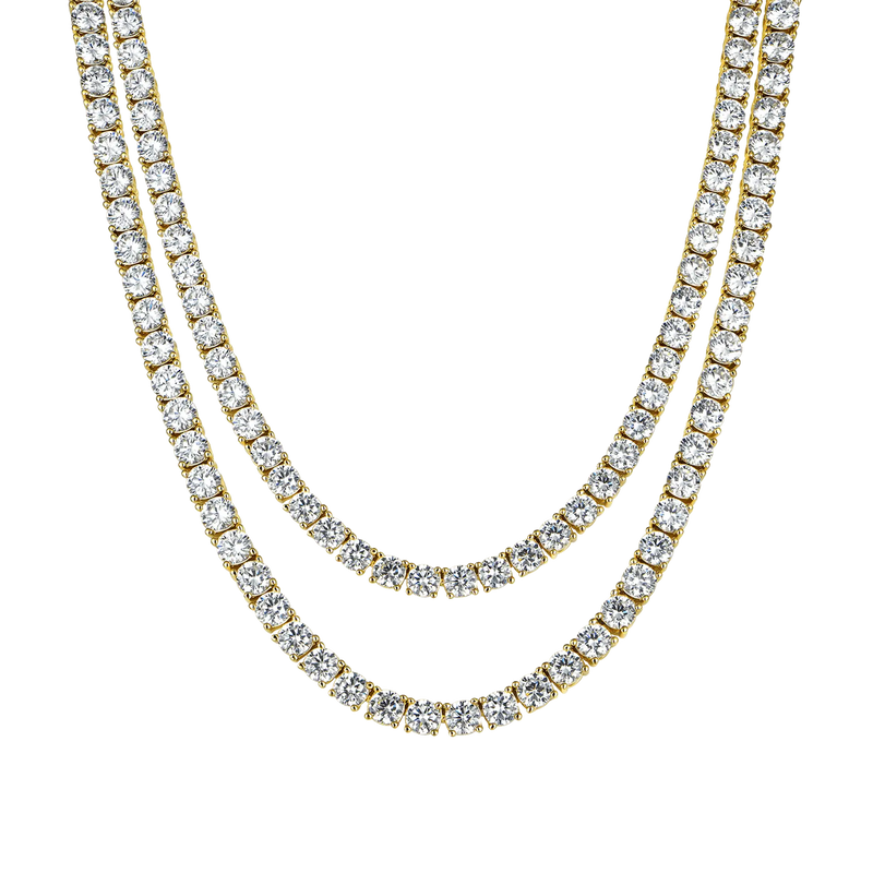 5mm Iced Tennis Chain Bundle - APORRO
