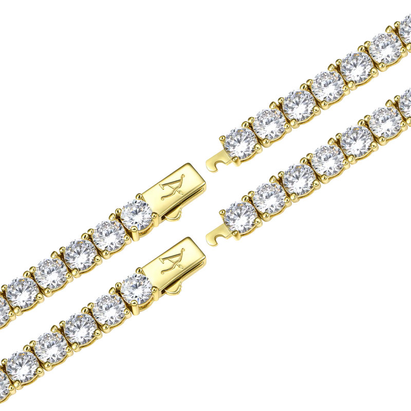 5mm Iced Tennis Chain Bundle - APORRO