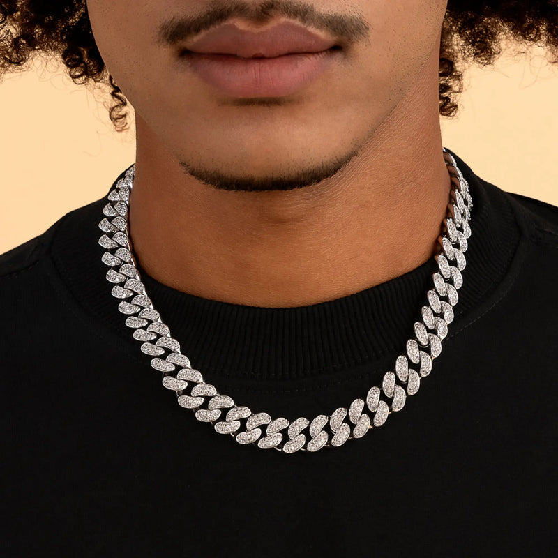 12mm Cuban Choker Chain - APORRO