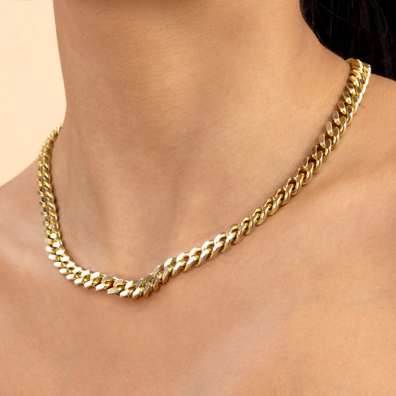 8mm Miami Cuban Choker Chain - APORRO