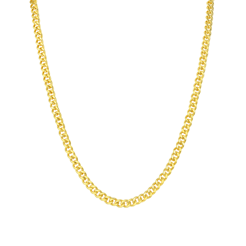 5mm Miami Micro Cuban Curb Chain - Cuban Choker - APORRO
