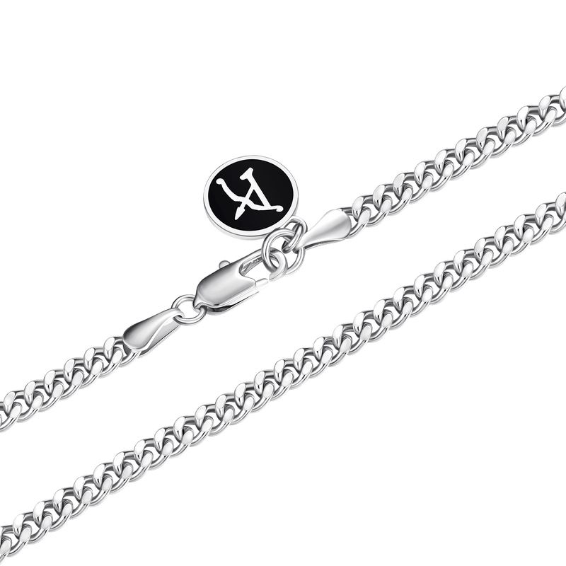 5mm Cuban Curb Chain & 3.5mm Cuban Curb Chain Gift Set - APORRO
