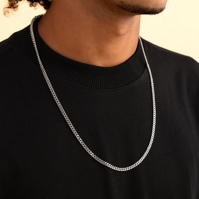 3.5mm Brass Miami Cuban Curb Chain