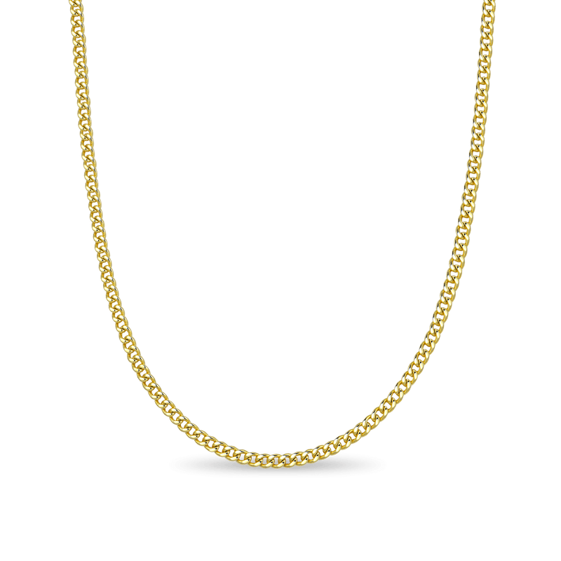 3.5mm Miami Micro Cuban Chain - Cuban Choker Chain - APORRO