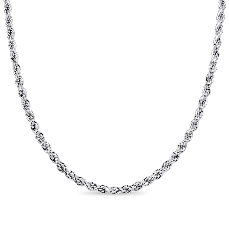 Rope Chain - White Gold - APORRO