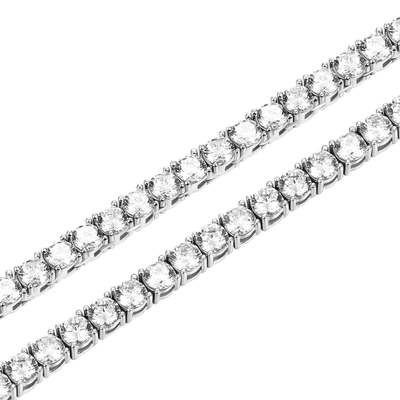 WONG Adjustable Dragon Tennis Chain + Bracelet Set - APORRO