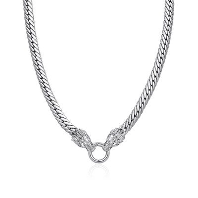 WONG Double Dragon Miami Cuban Chain - 8mm