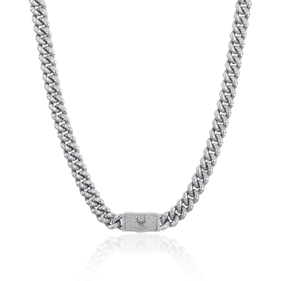 WONG Dragon Box Clasp Miami Cuban Chain - 10mm