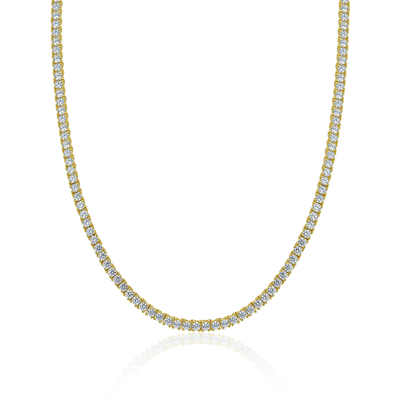 Iced Moissanite Tennis Chain - 3mm