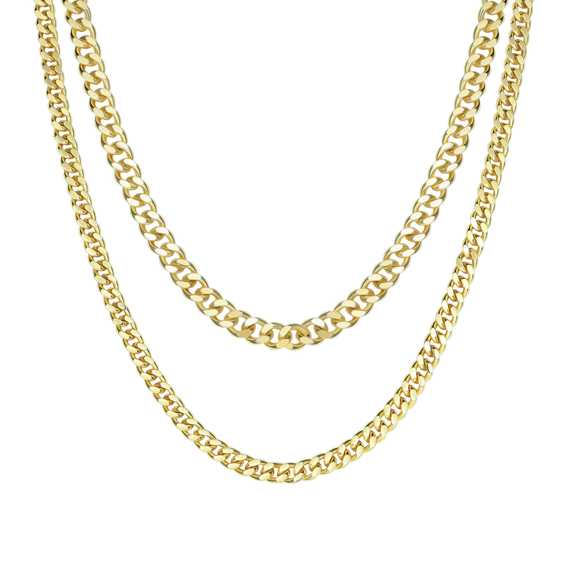 3.5mm Cuban Chain + 5mm Cuban Chain Gift Set - APORRO