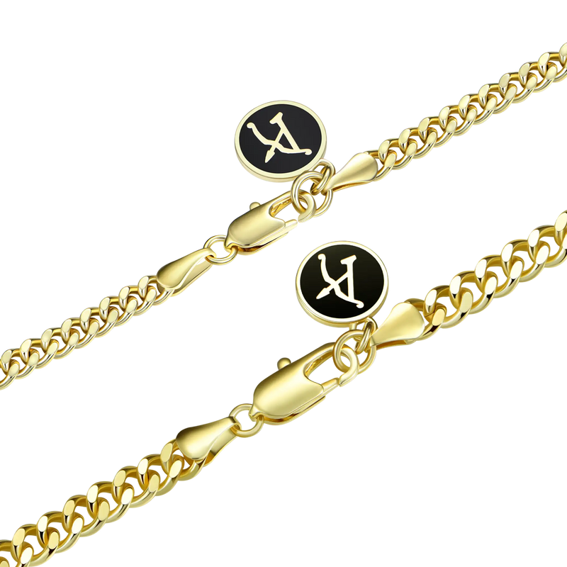 3.5mm Cuban Chain + 5mm Cuban Chain Gift Set - APORRO