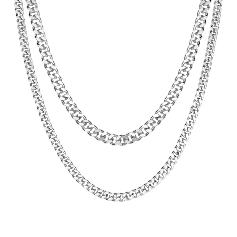 3.5mm Cuban Chain + 5mm Cuban Chain Gift Set - APORRO