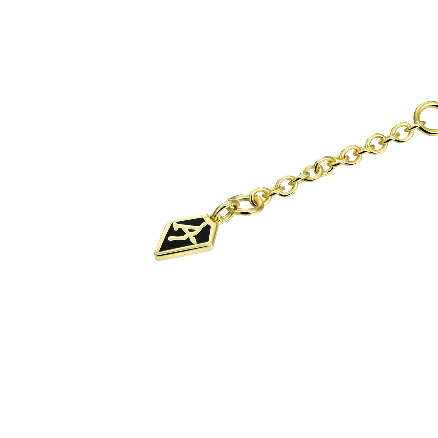 Aporro "AP" Adjustable Stitching Necklace - 7mm