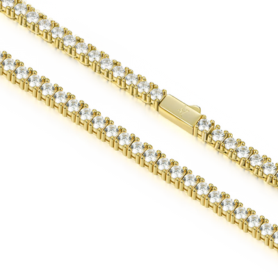 Youth Iced Tennis Chain - 3mm