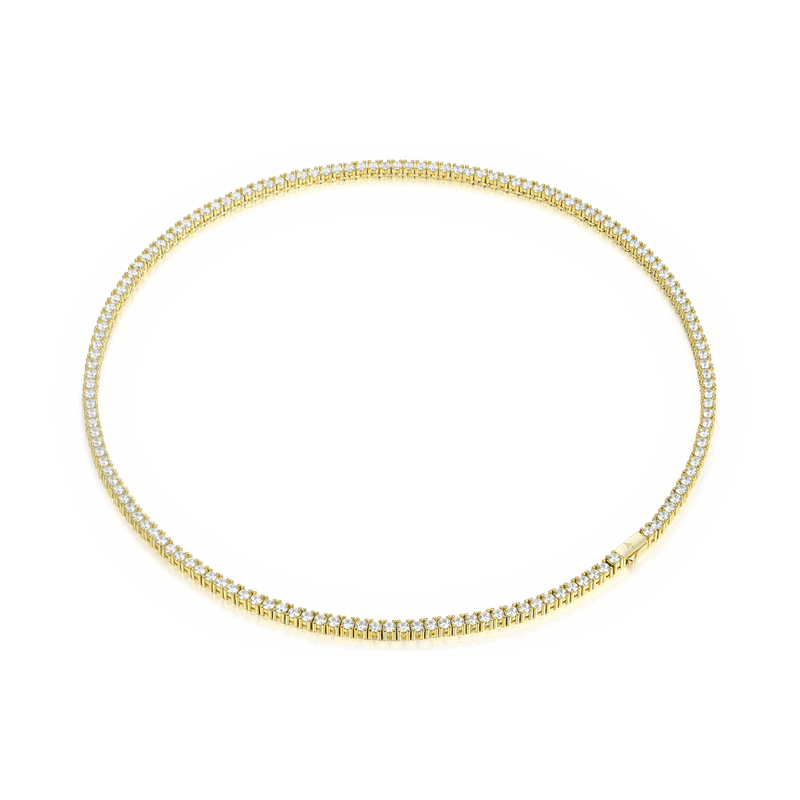 3mm Iced Tennis Chain for Men & Women - Moissanite Choker - APORRO