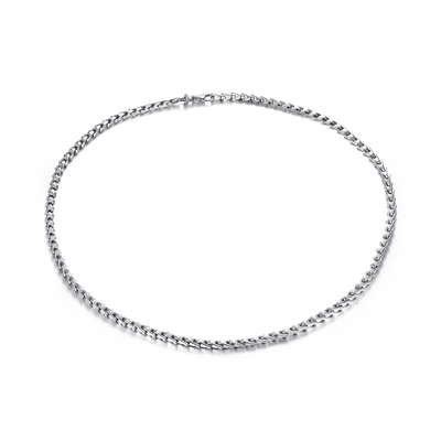 Aporro A® Plain Gold Necklace - 5mm