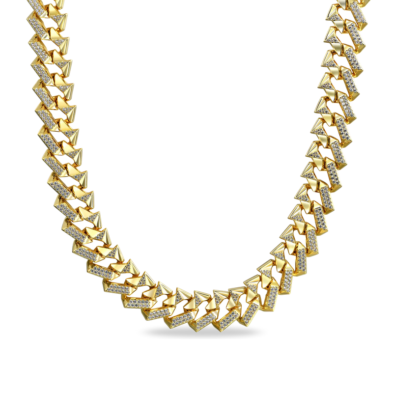 Aporro A® Iced Out Cuban Chain - 19mm - APORRO