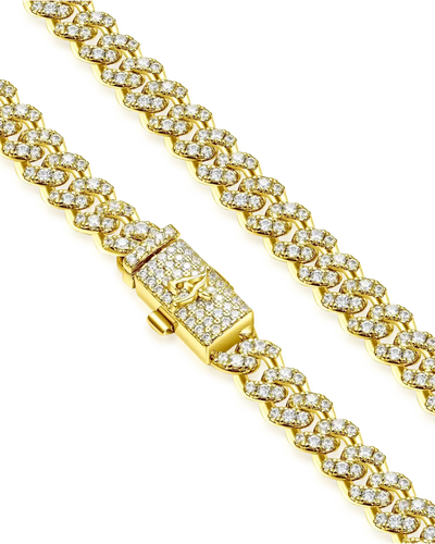 Round Cut Cuban Link Chain - 6mm