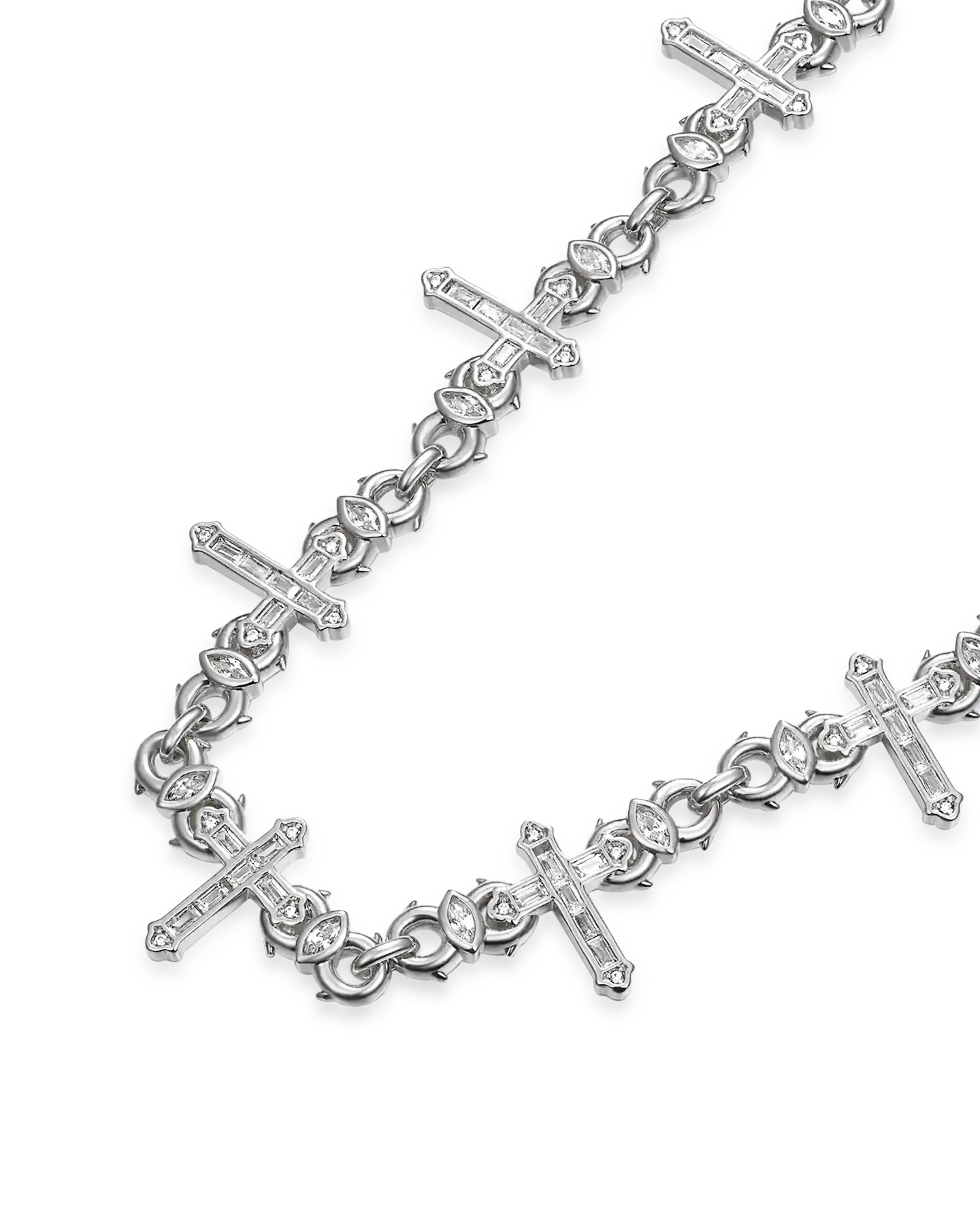 Cross Of Thorns Infinity Chain - 6mm