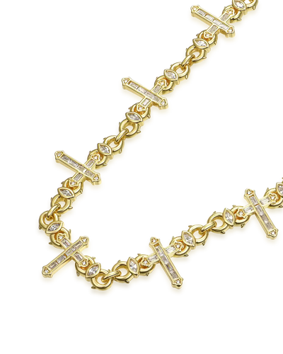 Cross Of Thorns Infinity Chain - 6mm