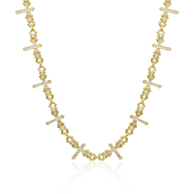 Cross Of Thorns Infinity Chain - 6mm