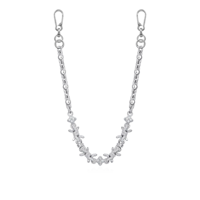 Barbed Clover Chain & Wallet Chain