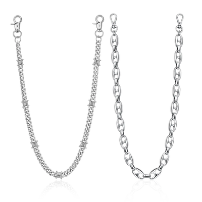 Thorned Cuban & G-Link Wallet Chain Bundle