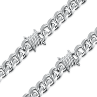 Thorned Cuban & G-Link Wallet Chain Bundle