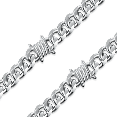 Thorned Cuban & G-Link Wallet Chain Bundle