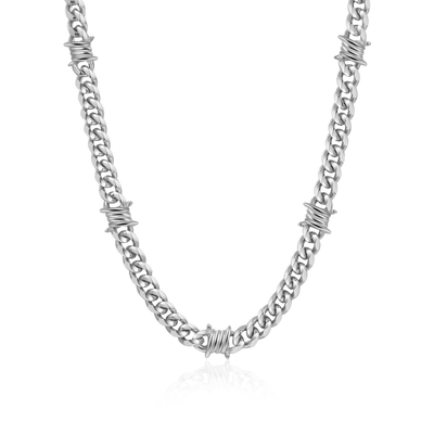 24" Thorned Cuban Wallet Chain