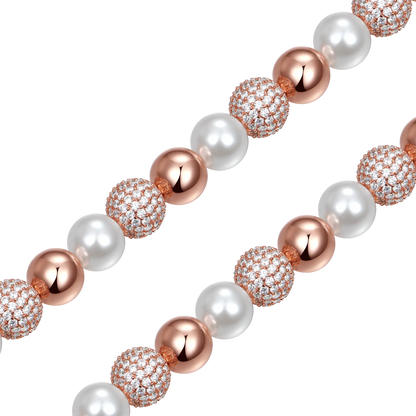 Trove Orbit Pearl Wallet Chain - 8mm