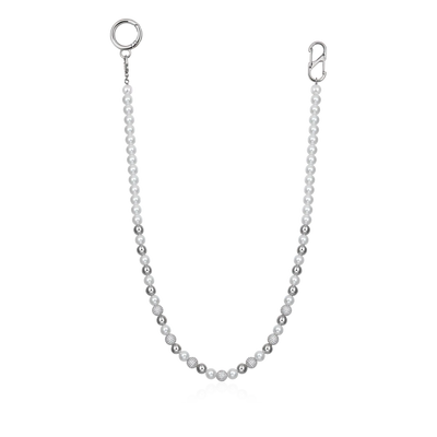 Trove Orbit Pearl Wallet Chain - 8mm